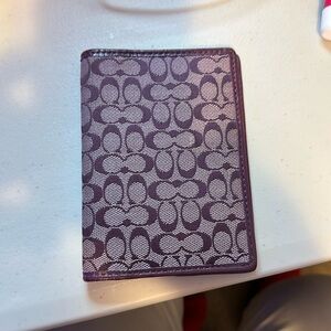 Coach Passport Holder